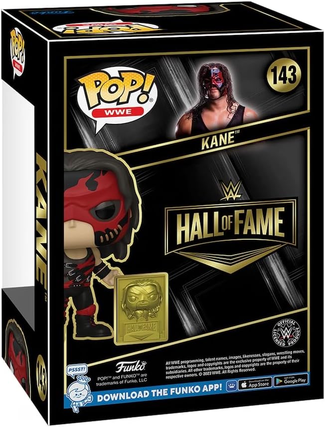 Figurina - Pop! WWE - Hall of Fame: Kane (Fanatics Exclusive)