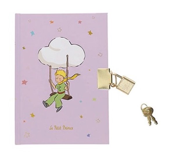 Jurnal cu lacat si cheie - Le Petit Prince - Enfants balancoire | Kiub