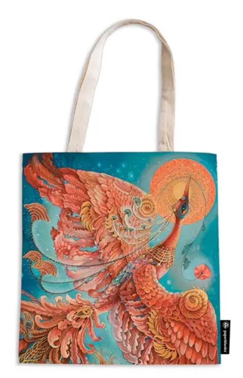 Tote bag - Birds of Happiness - Firebird