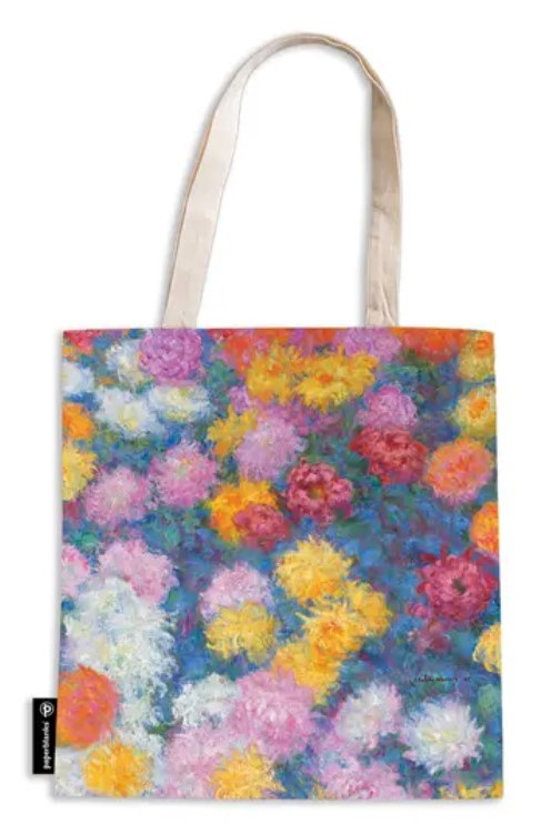 Tote bag - Monet’s Chrysanthemums | Paperblanks - 2 | YEO