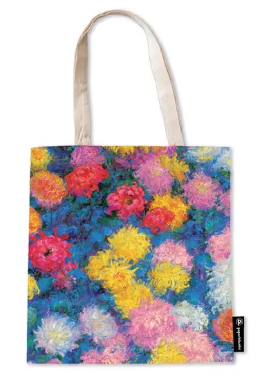 Tote bag - Monet’s Chrysanthemums | Paperblanks