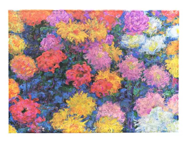 Mapa - Monet’s Chrysanthemums | Paperblanks