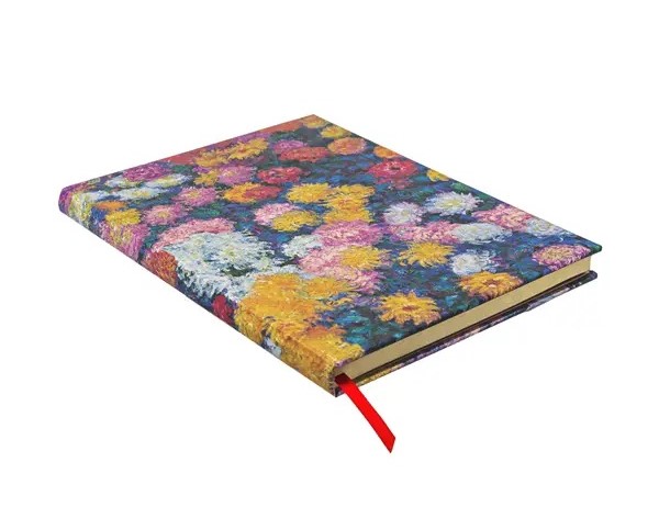 Jurnal - Ultra, Unlined - Monet’s Chrysanthemums | Paperblanks