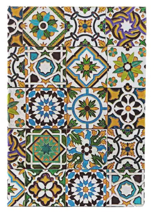 Carnet - Midi, Dot-Grid - Portuguese Tiles - Porto | Paperblanks - 2 | YEO