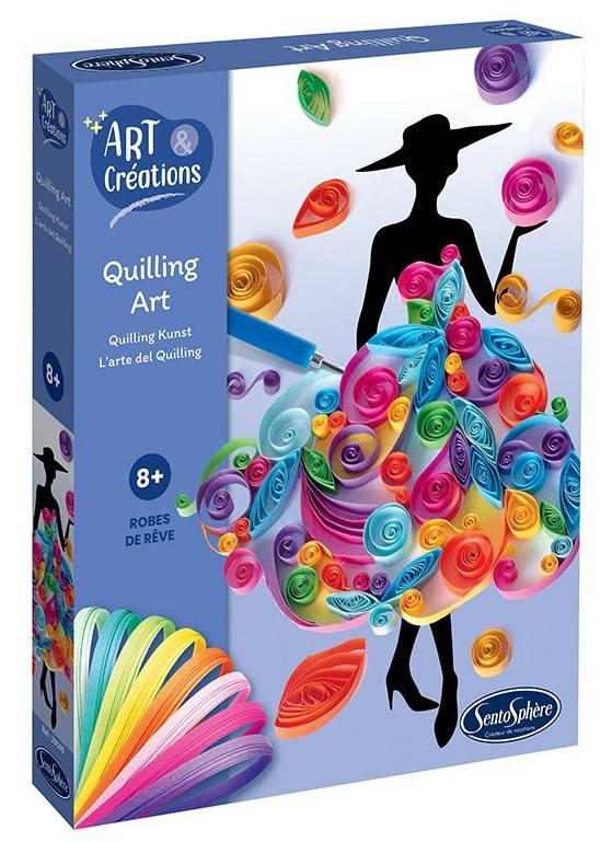 Set creativ quilling - Rochita | Sentosphere - 2 | YEO