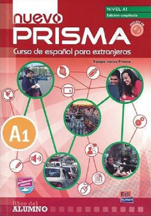 Nuevo Prisma A1 - Libro del alumno + CD - Ed. ampliada (12 unidades) | Equipo nuevo Prisma