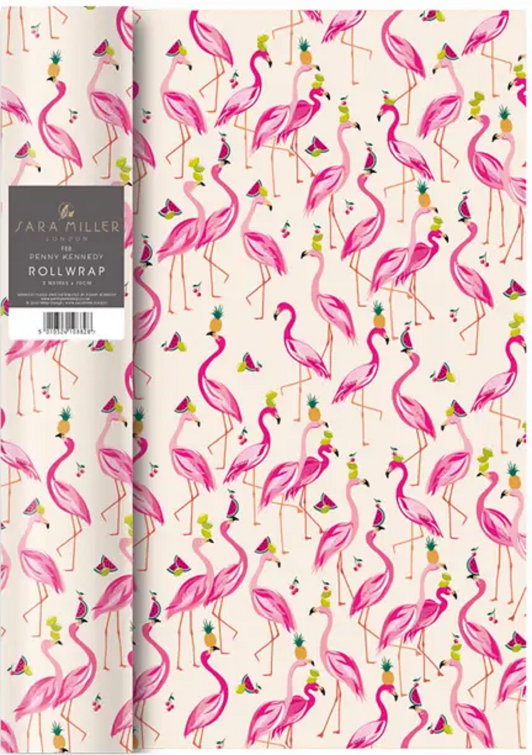 Hartie de impachetat - Celebrating Flamingos