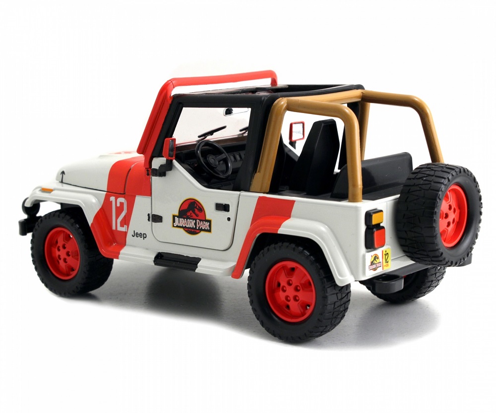 Jucarie - Masina Jurassic Park 1992 - Jeep Wrangler | Jada Toys - 7