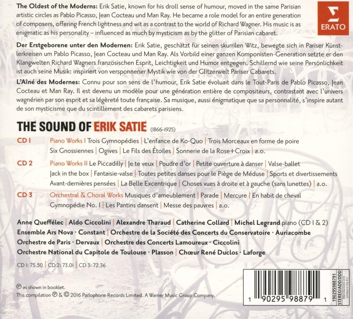 The Sound of Erik Satie (Digipak) | Various Artists