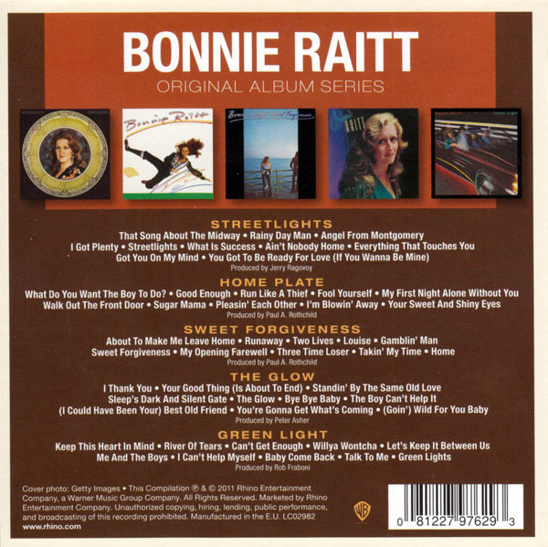 Bonnie Raitt - Original Album Series | Bonnie Raitt