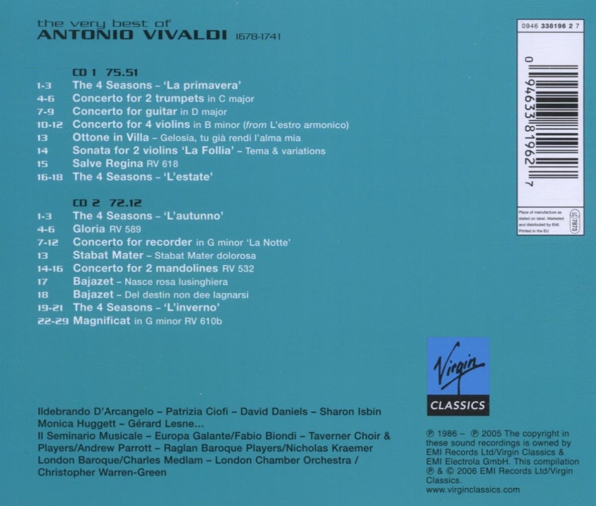 The Very Best of Vivaldi | Various Artists