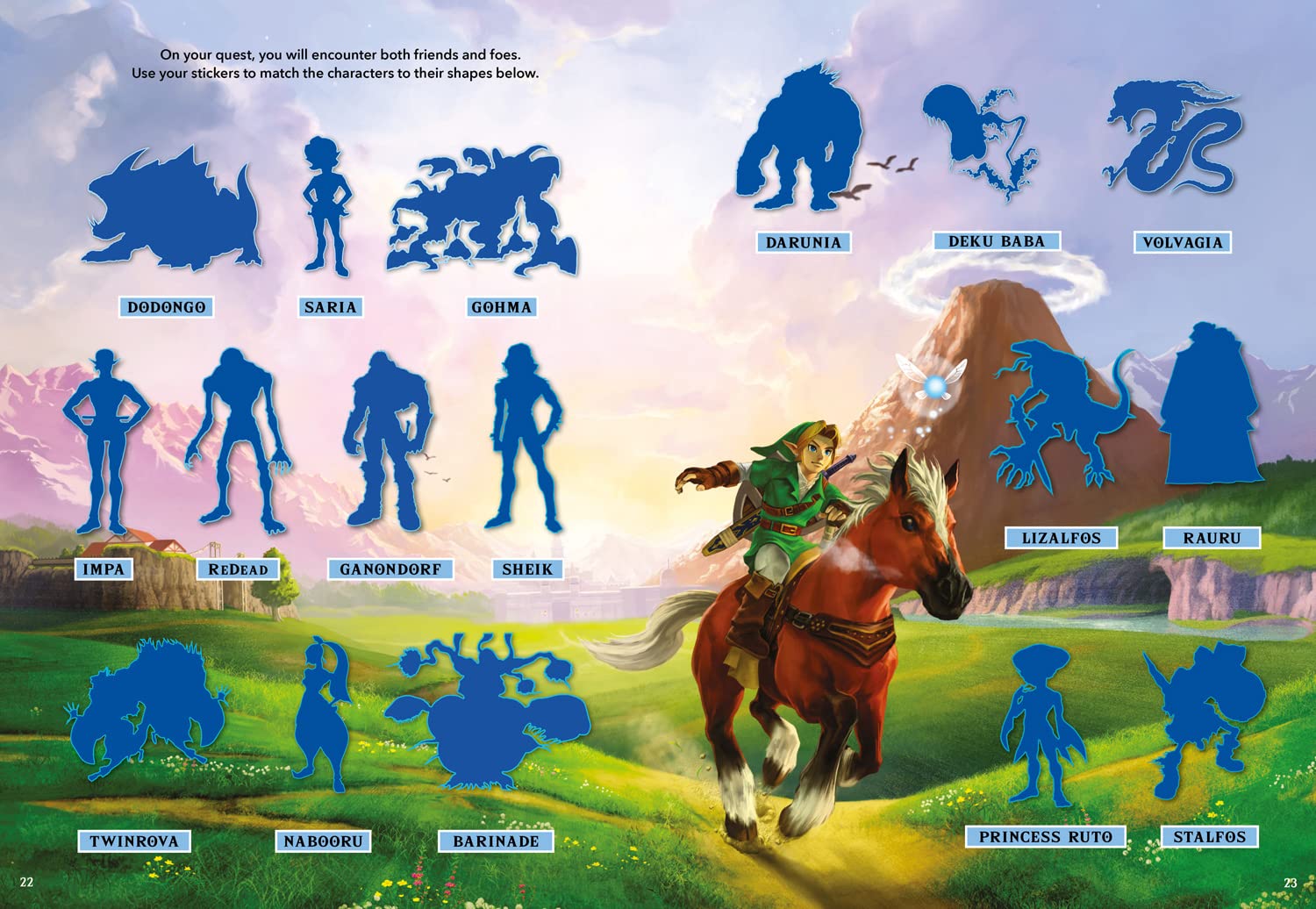 The Legend of Zelda Official Sticker Book