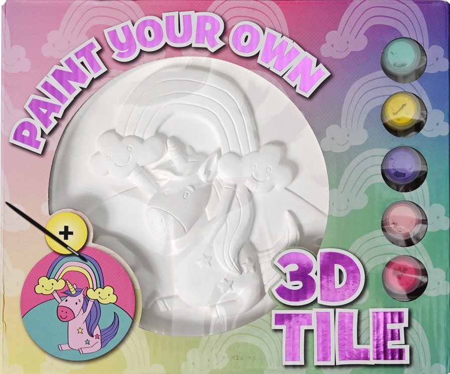 Set creativ - Pictura pe ipsos 3D - Unicorn