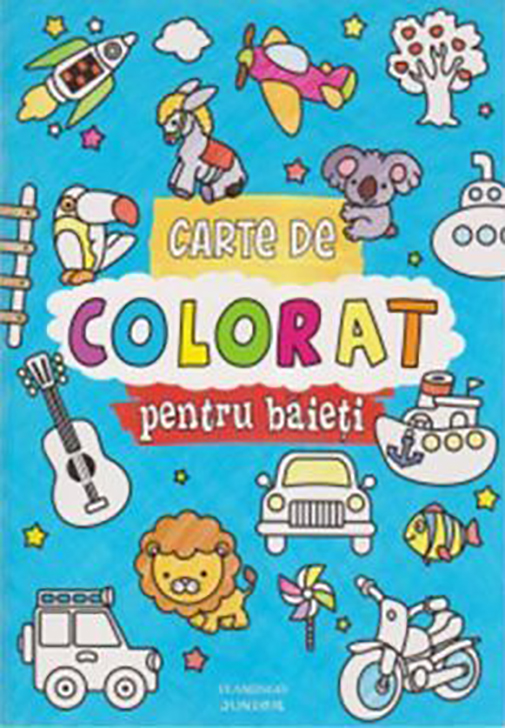 Carte de colorat pentru baieti | Jerzy Mostowski