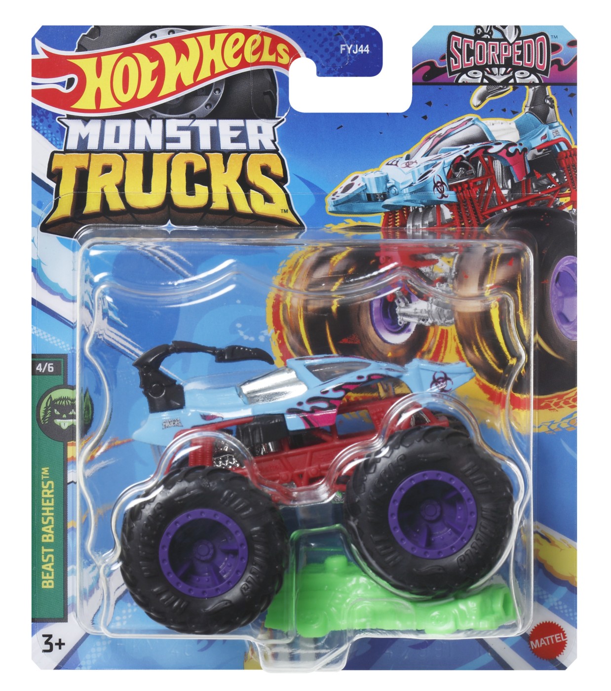 Jucarie - Masina - Hot Wheels - Scorpedo | Mattel - 4 | YEO