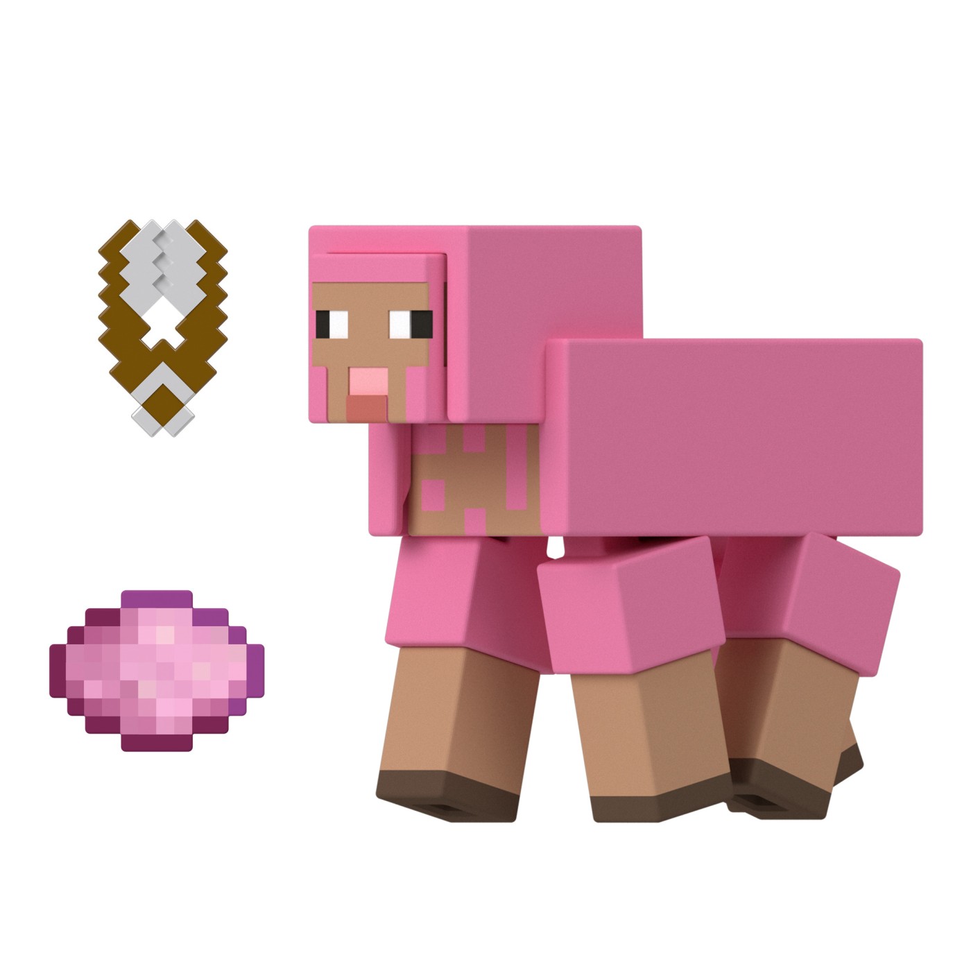 Figurina - Minecraft a Block - Sheep | Mattel - 1 | YEO