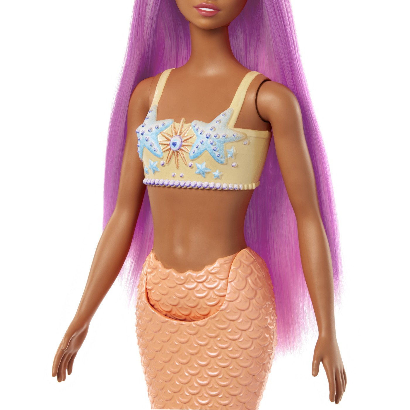 Papusa - Barbie Dreamtopia - Sirena cu parul roz si coada portocalie | Mattel - 2 | YEO