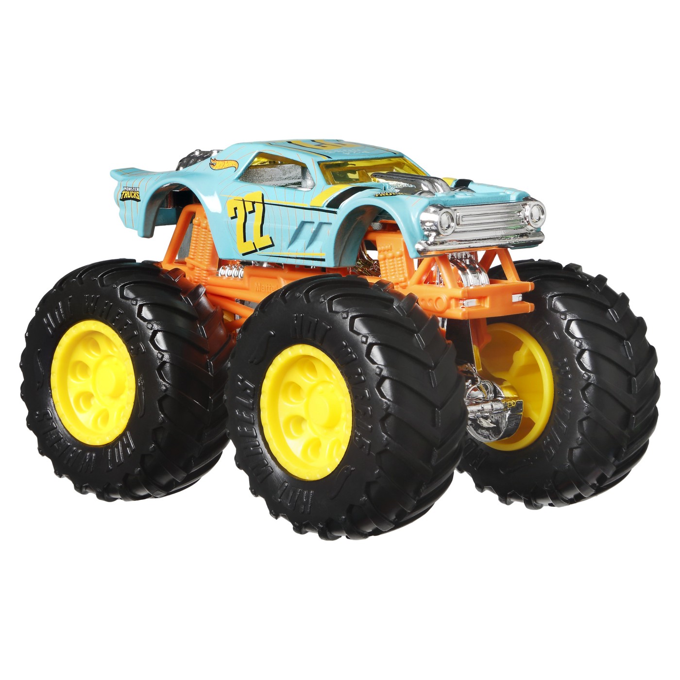 Set 2 masini - Hot Wheels Monster Truck si Night Shifter | Mattel - 1 | YEO