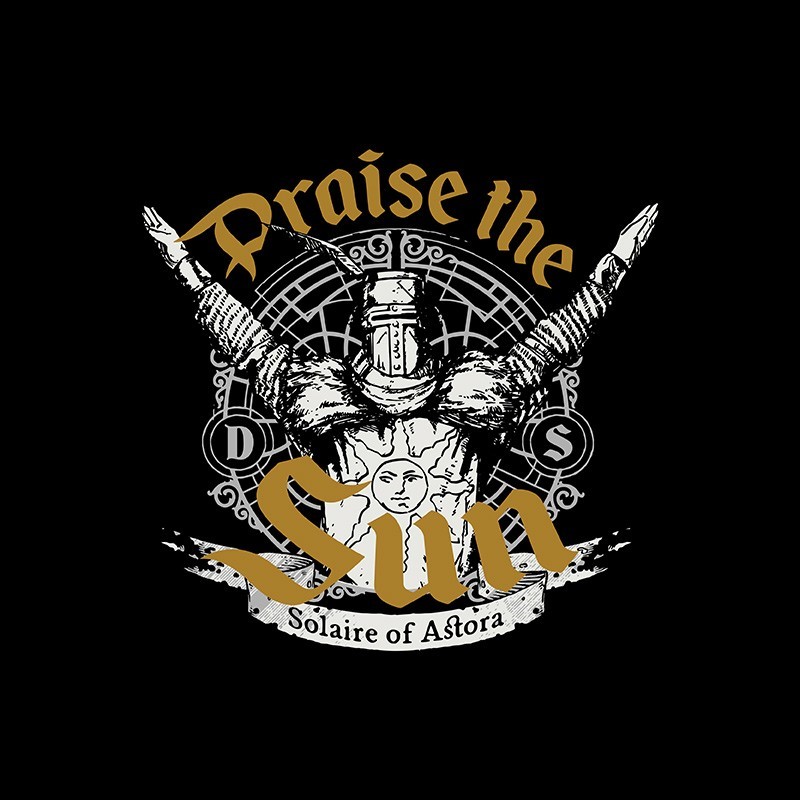 Tricou L - Men - Dark Souls - Praise the Sun