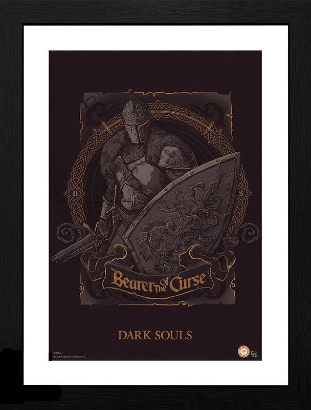 Poster inramat - Dark Souls - Bearer of the Curse