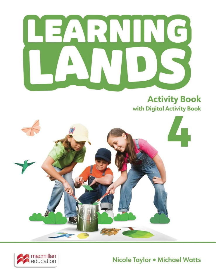 Learning Lands 4 - Activity Book with digital Activity Book | Nicole Taylor, Michael Watts