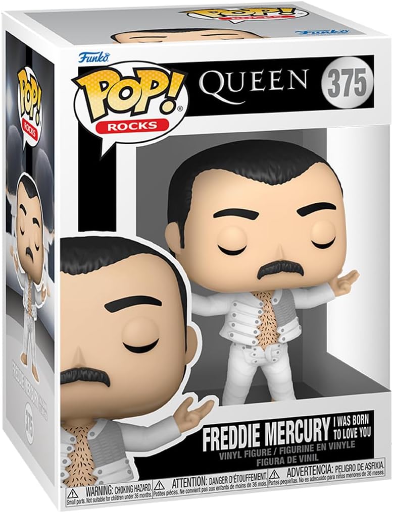 Figurina - Pop! Rocks - Queen: Freddie Mercury (I Was Born To Love You) | Funko - 1 | YEO