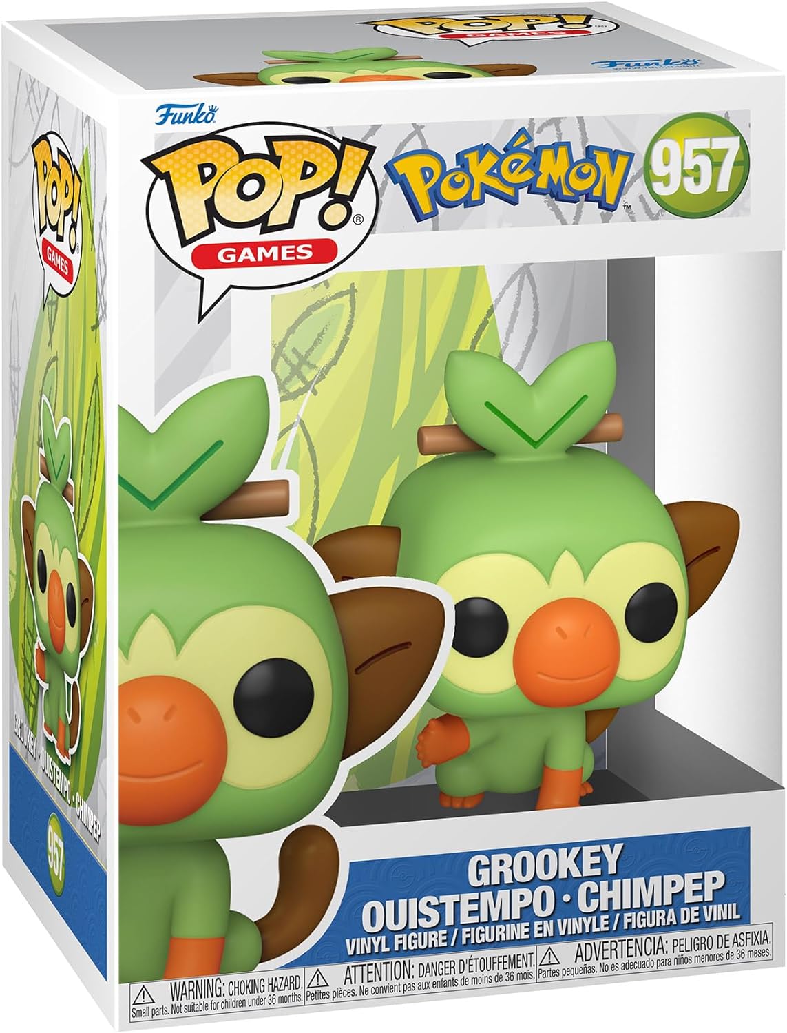 Figurina - Pop! Pokemon: Grookey | Funko - 1 | YEO