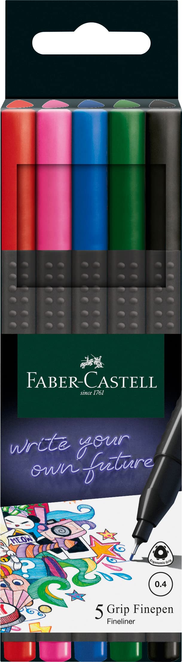 Set 5 linere - Basic | Faber-Castell - 1 | YEO