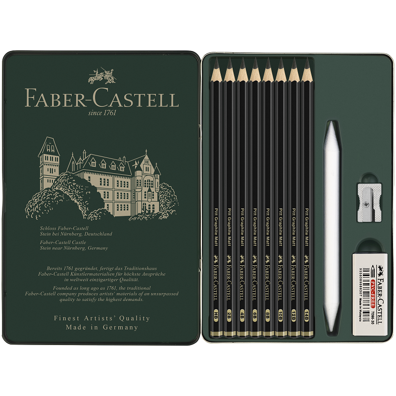 Set desen - Pitt Graphite Matt | Faber-Castell - 1 | YEO