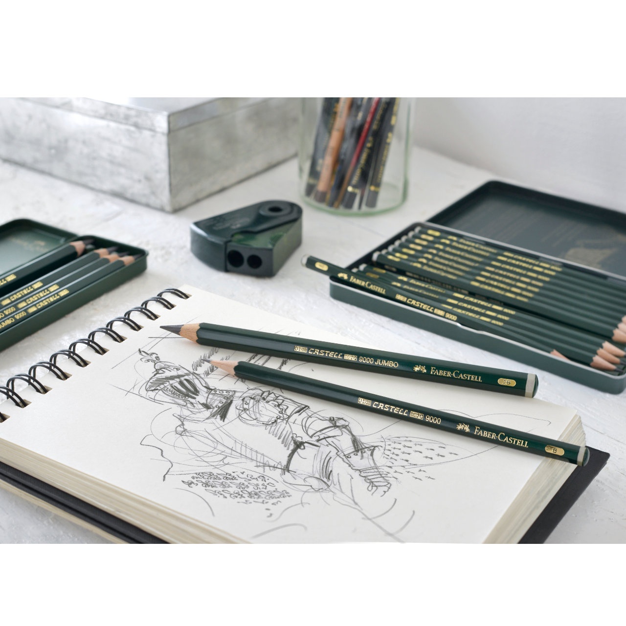 Set 12 creioane - Castel 9000 - Design | Faber-Castell