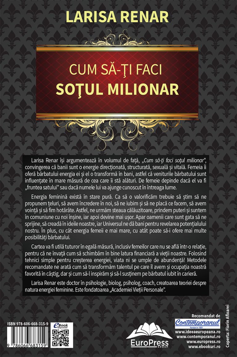 Cum sa-ti faci sotul milionar