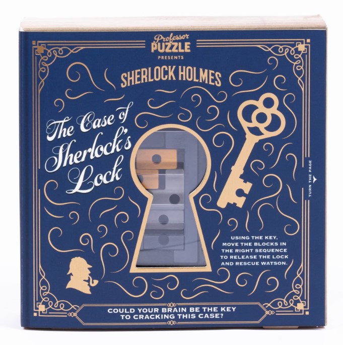 Puzzle mecanic - The Case of the Sherlock's Lock | Professor Puzzle