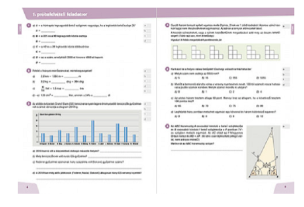 Kozepiskolaba keszulok - Felveteli felkeszito - Matematika | Konfar Laszlo, Pinter Klara