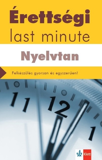 Erettsegi Last minute: Nyelvtan | Dioszegi Endre