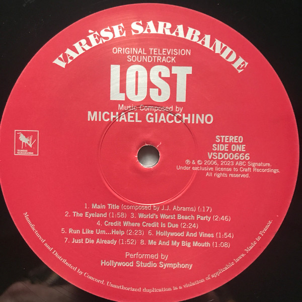 Lost (Original Television Soundtrack) - Vinyl | Michael Giacchino - 1 | YEO