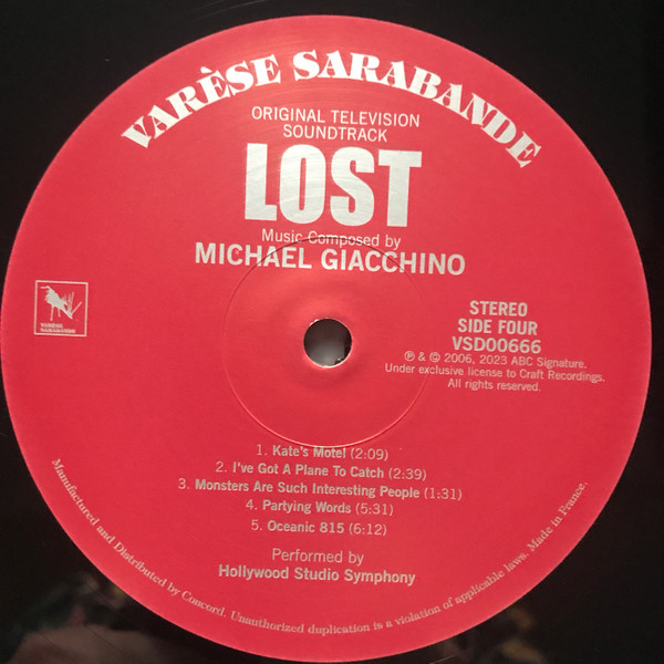 Lost (Original Television Soundtrack) - Vinyl | Michael Giacchino - 4 | YEO