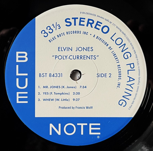 Poly-Currents - Vinyl | Elvin Jones - 2 | YEO