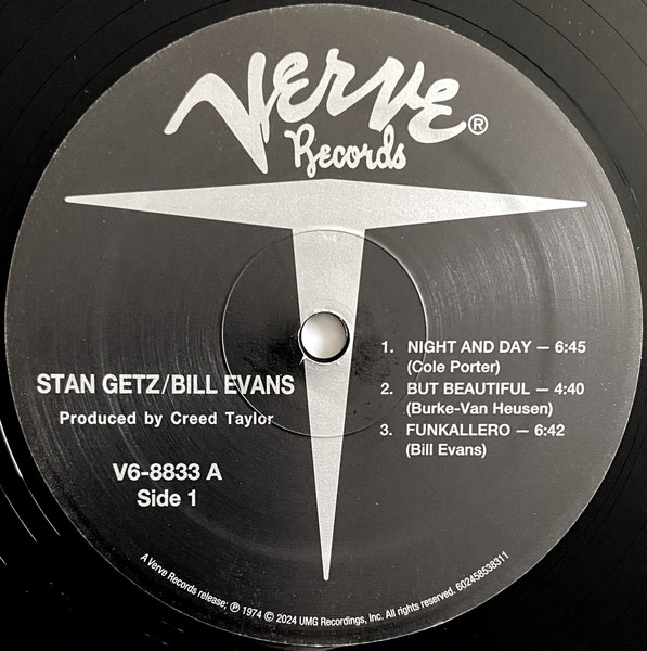 Previously Unreleased Recordings - Vinyl | Stan Getz, Bill Evans - 1 | YEO