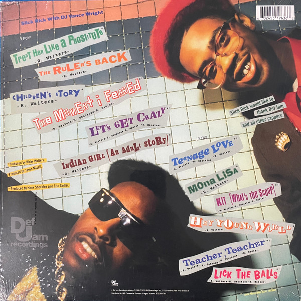 The Great Adventures Of Slick Rick - Vinyl | Slick Rick