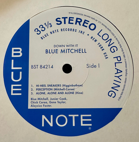 Down With It - Vinyl | The Blue Mitchell Quintet - 1 | YEO