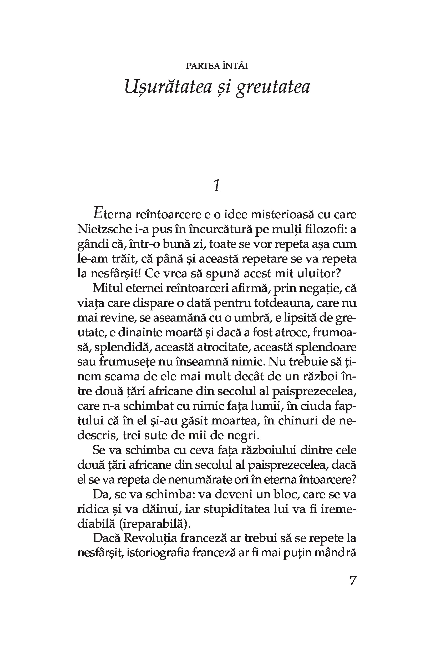 Insuportabila usuratate a fiintei | Milan Kundera - 5 | YEO