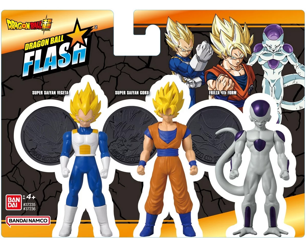 Set 3 figurine - Dragon Ball Flash | Bandai