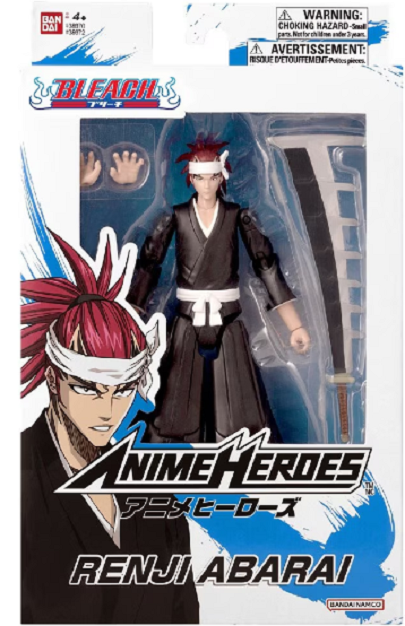 Figurina Bandai - Anime Heroes - Bleach Abarai Renji | Bandai - 1 | YEO