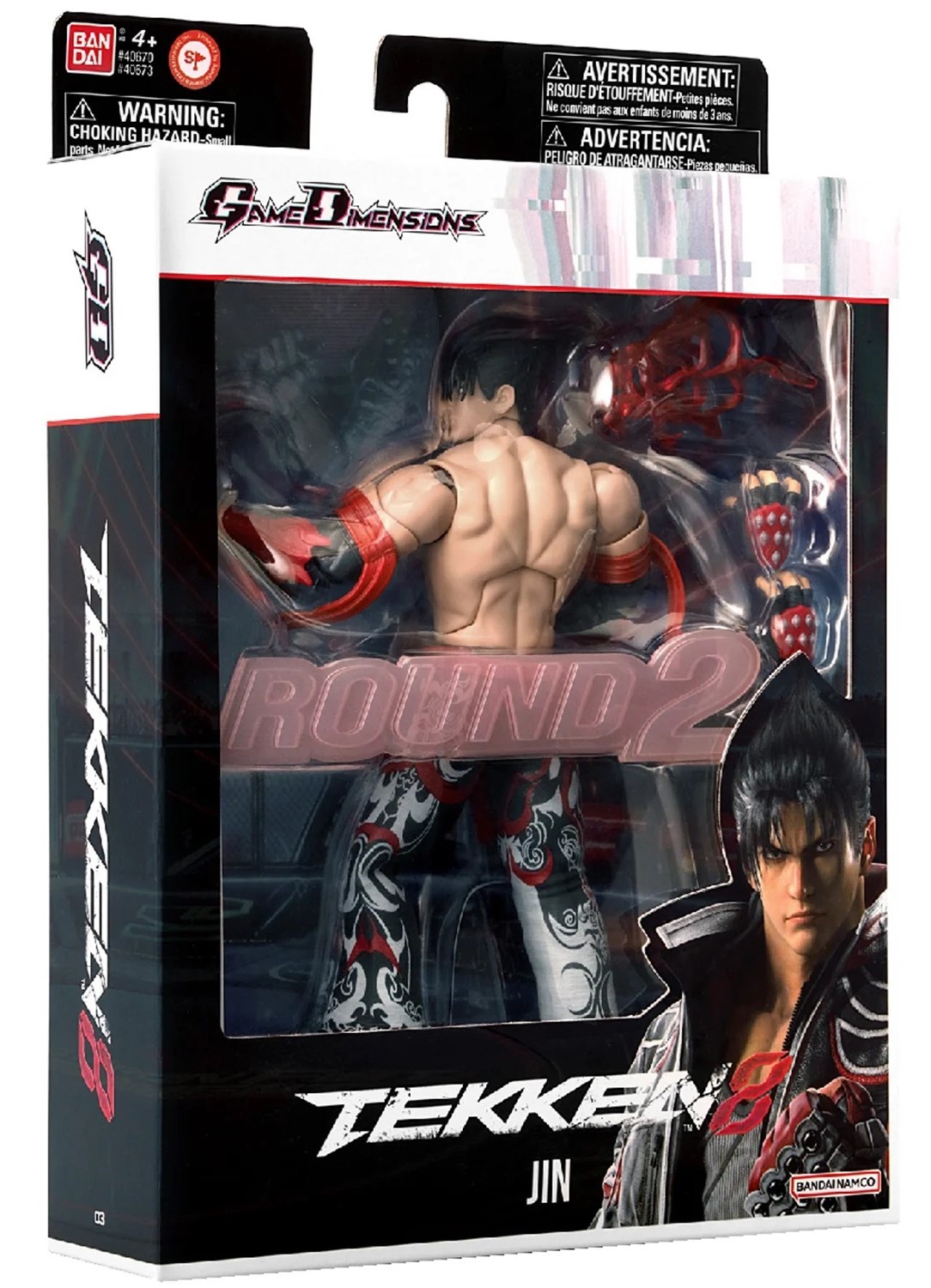 Figurina - Game Dimensions - Tekken 8 - Jin | Bandai - 5 | YEO