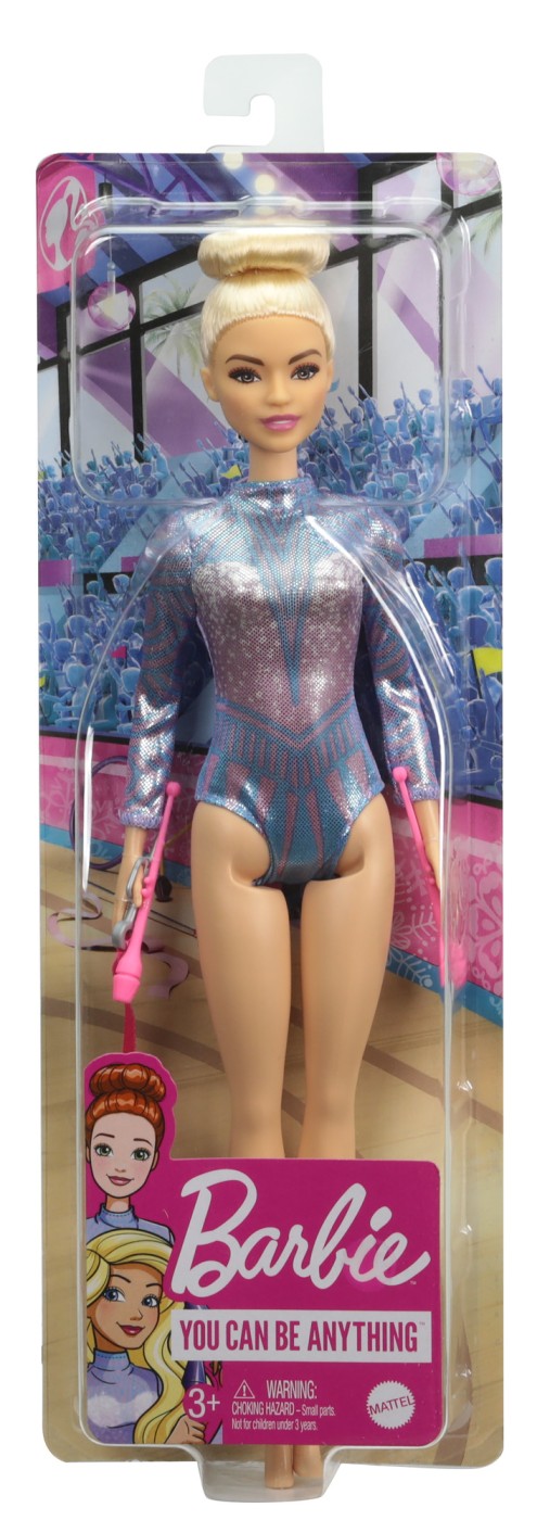 Papusa - Barbie You can Be Anything - Gimnasta blonda | Mattel - 5 | YEO