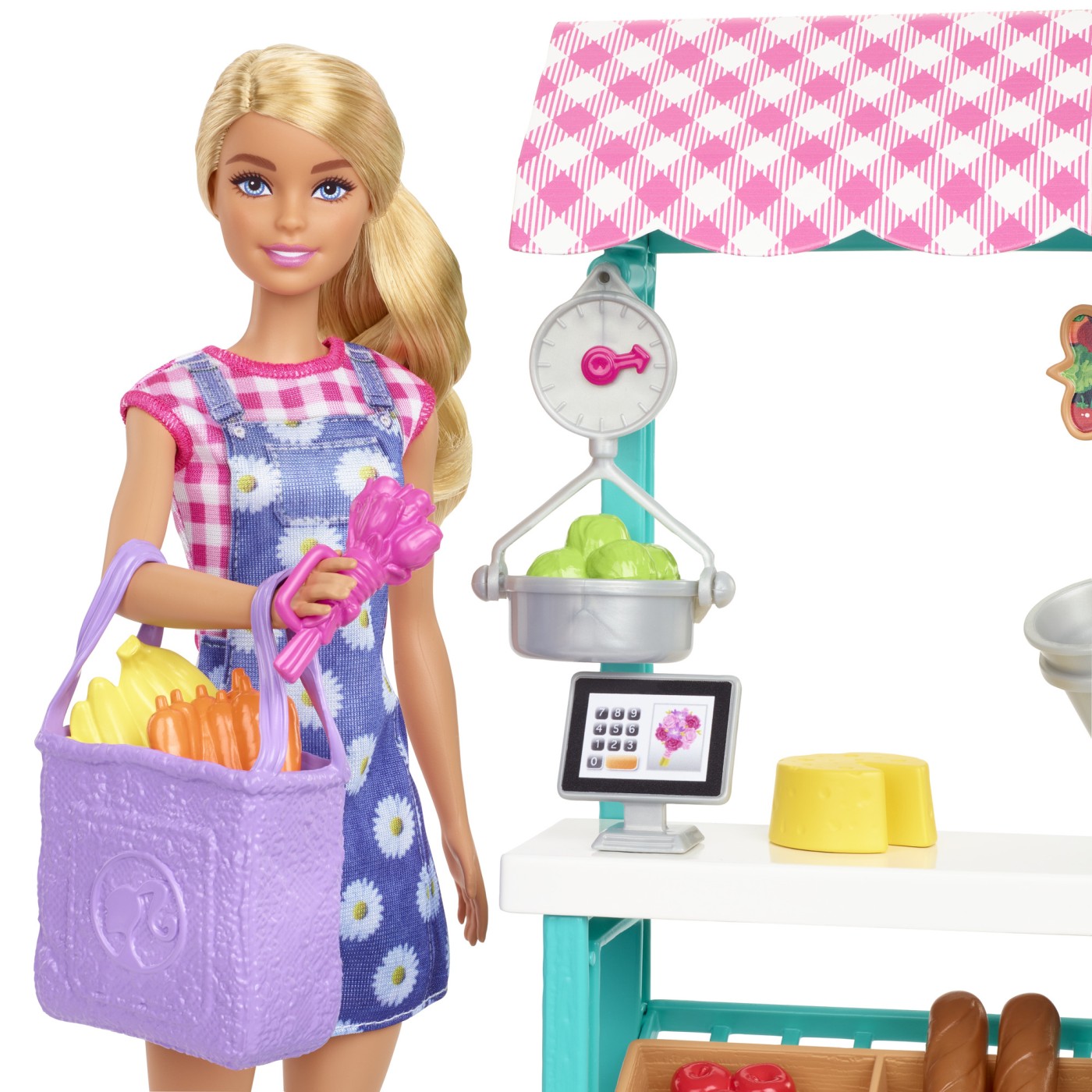 Papusa - Barbie You Can Be Anything - Vanzatoare la market | Mattel - 3 | YEO