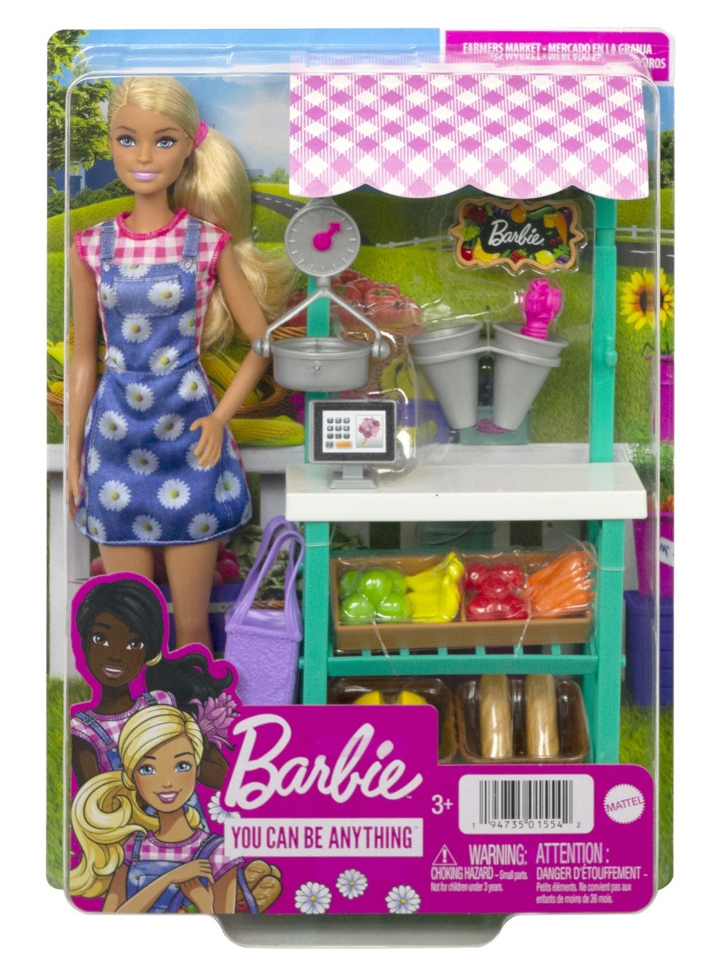 Papusa - Barbie You Can Be Anything - Vanzatoare la market | Mattel - 4 | YEO