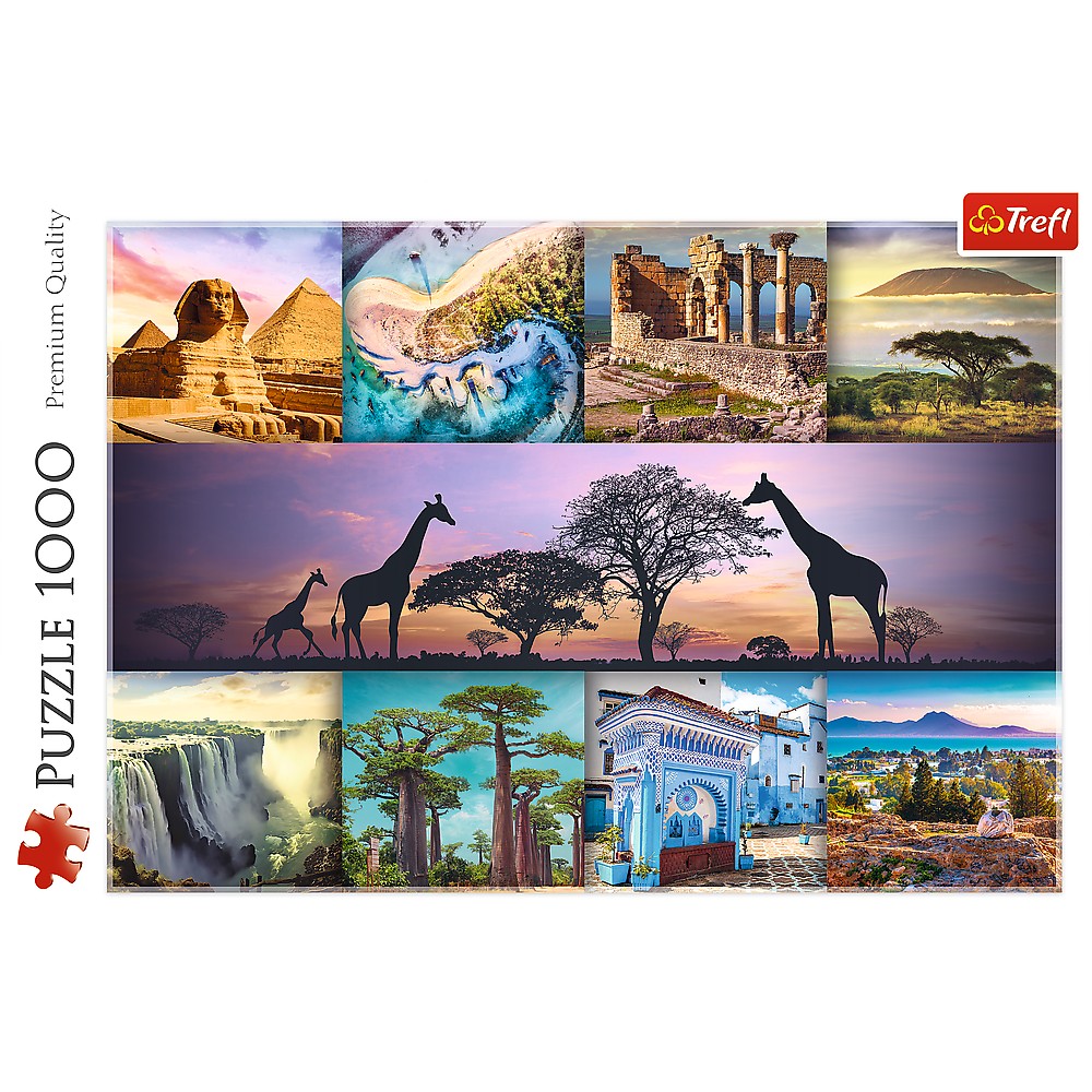 Puzzle 1000 piese - Africa | Trefl - 1