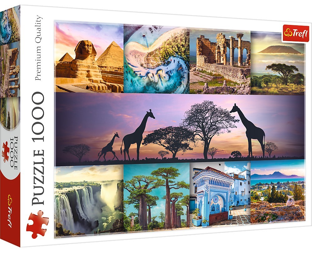 Puzzle 1000 piese - Africa | Trefl - 2