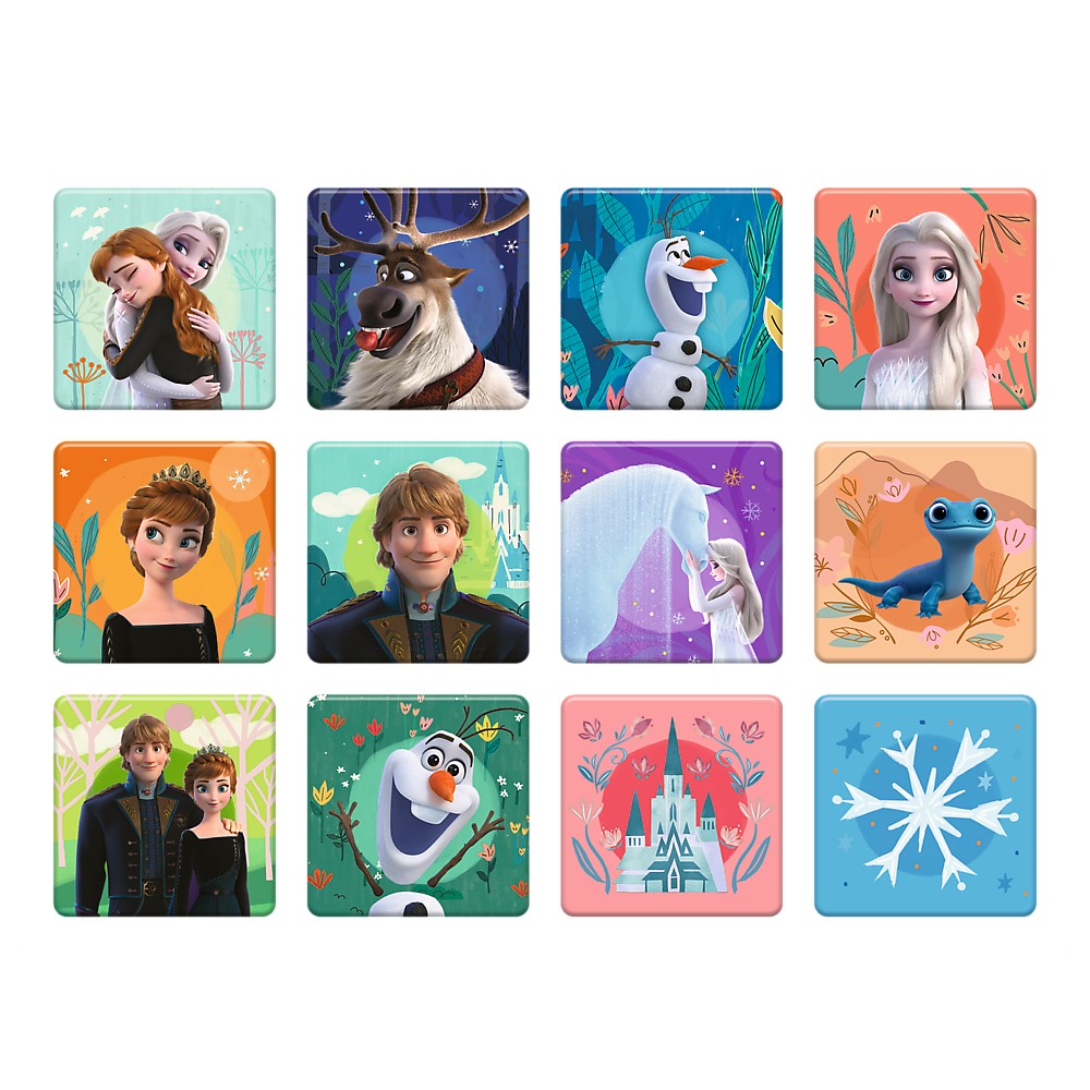 Puzzle 2 in 1 - Disney - Frozen - Printesele si taramul lor | Trefl - 2